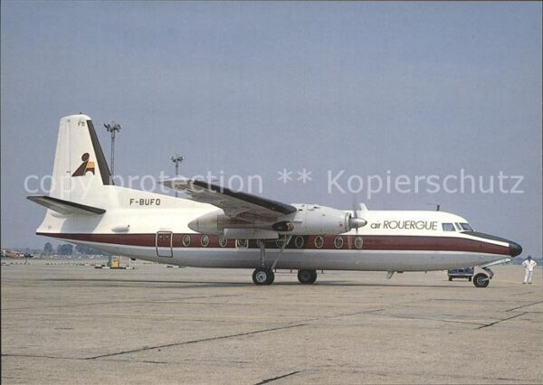 Flugzeuge Zivil Air Rouergue Fokker F27 Mk. 200 F-BUFO