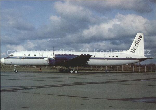 Flugzeuge Zivil Berline IL-18D D-AOAO