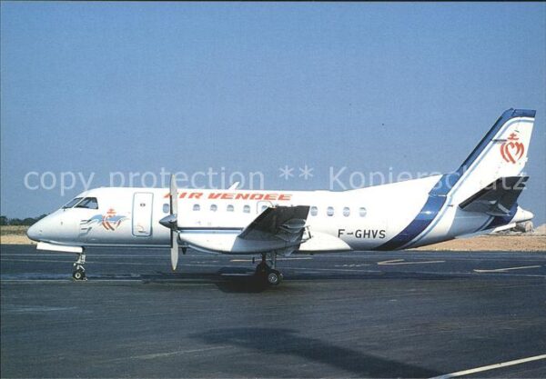 Flugzeuge Zivil Air Vendee Saab Sf-340A F-GHVS
