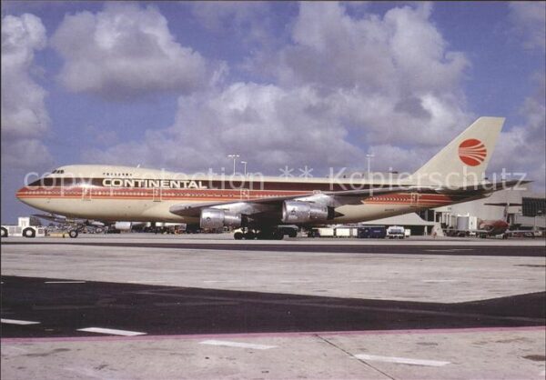 Flugzeuge Zivil Continental Peoplexpress cs Boeing 747-