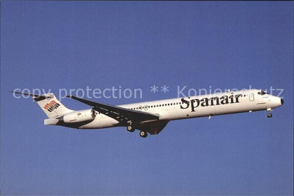 Flugzeuge Zivil Spanair McDonnell Douglas MD-83