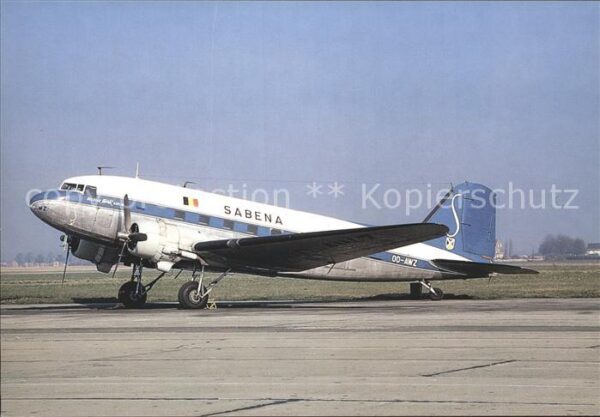 Flugzeuge Zivil Sabena DC-3 OO-AWZ