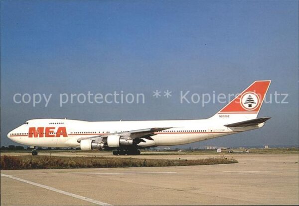 Flugzeuge Zivil MEA Boeing 747-200 N-202AE