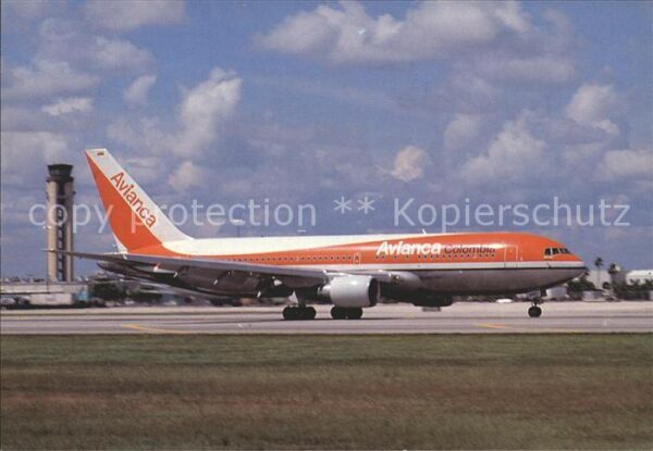 Flugzeuge Zivil Avianca Colombia Boeing 767-200ER N-986