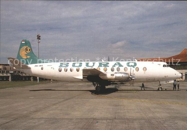 Flugzeuge Zivil Viscount Bouraq Vickers 843 PX-IVY c/n