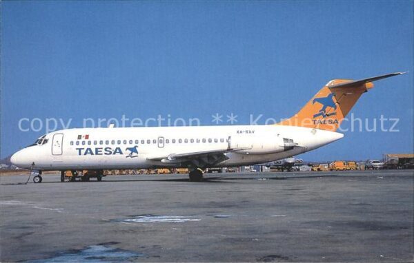 Flugzeuge Zivil TAESA McDonnell Douglas DC-9-14 XA-SXV