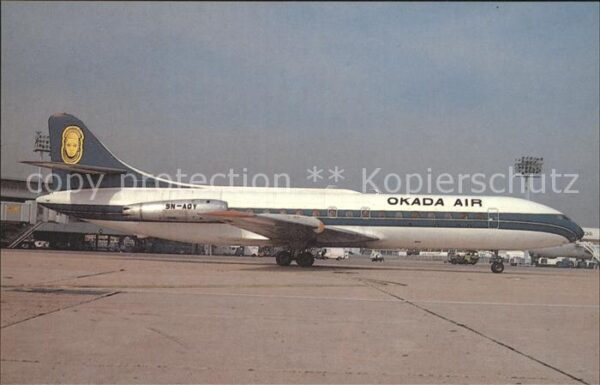 Flugzeuge Zivil Okada Air Nigeria Aerospatiale Caravell