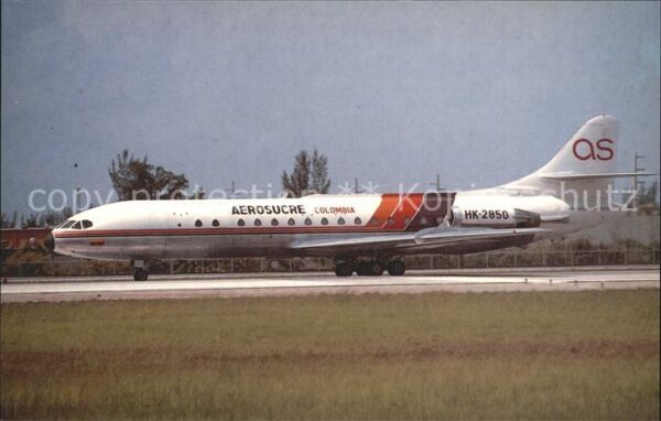 Flugzeuge Zivil Aerosucre Colombia Aerospatiale Caravel
