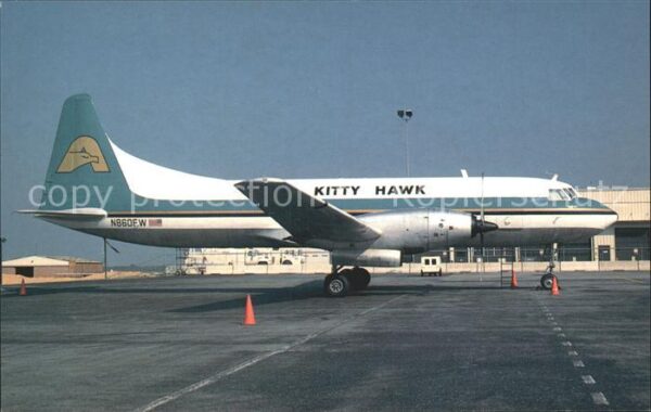 Flugzeuge Zivil Kitty Hawk Air Cargo Convair CV-640 N86