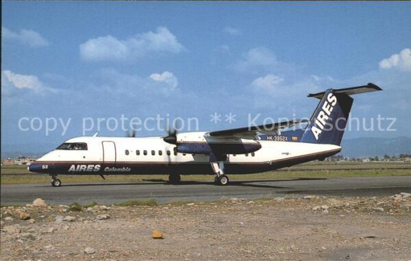 Flugzeuge Zivil Aires Colombia De Havilland DHC-8-301 D
