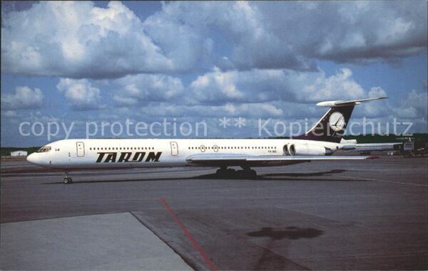 Flugzeuge Zivil Tarom Ilyushin 62M YR-IRD