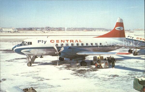 Flugzeuge Zivil Central Airlines Convair 240