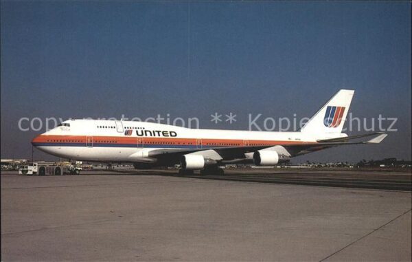 Flugzeuge Zivil United Airlines Boeing 747-422