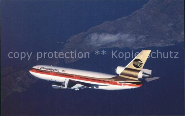 Flugzeuge Zivil Continental Airlines DC-10