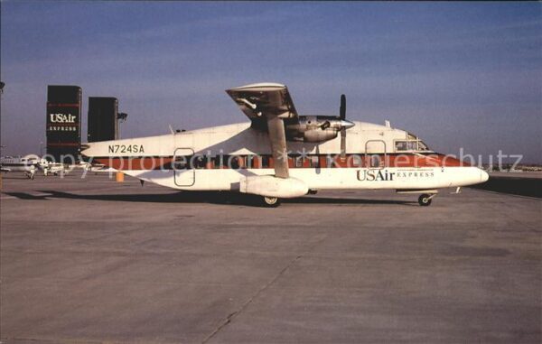 Flugzeuge Zivil USAir Express Shorts 330-200 N724SA