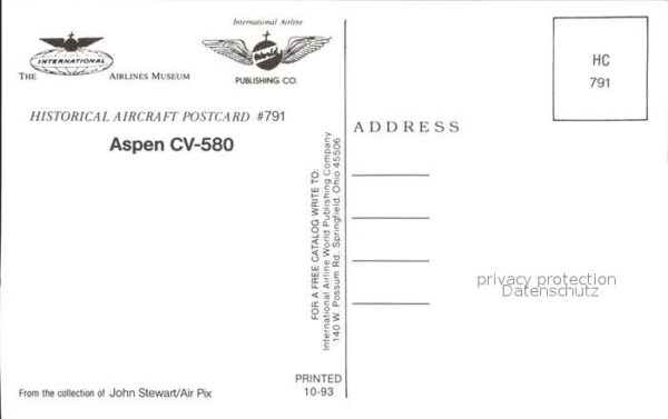 Flugzeuge Zivil Aspen CV-580 – Bild 2