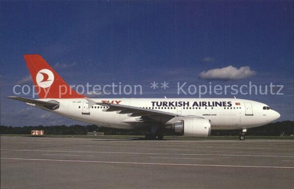Flugzeuge Zivil Turkish Airlines Airbus 310-304 c/n 537
