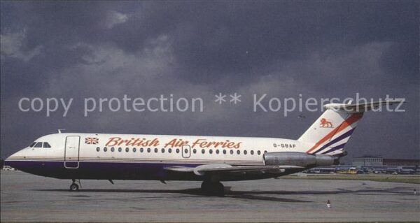 Flugzeuge Zivil British Air Ferries BAe 111-201AC c/n 0