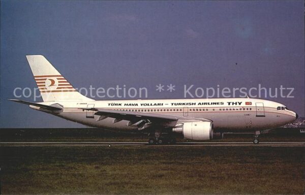 Flugzeuge Zivil THY Turkish Airlines Airbus 310-203 F-W