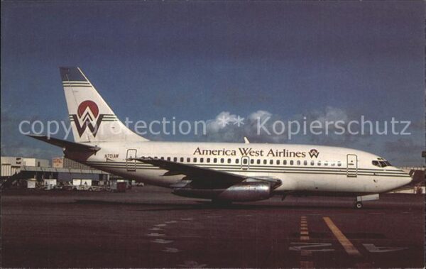 Flugzeuge Zivil America West Airlines Boeing 737-130