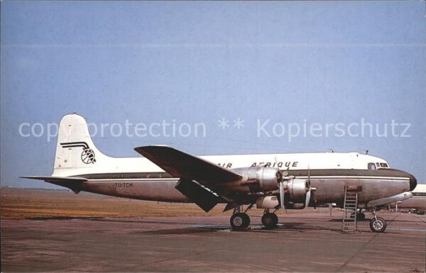 Flugzeuge Zivil Air Afrique McDouglas DC-4 TU-ICM c/n 1