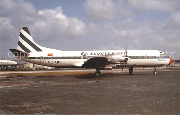 Flugzeuge Zivil Ecuatoriana Lockheed L-188A Electra HC-