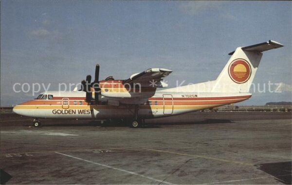 Flugzeuge Zivil Golden West DeHavilland Canada DJC-7-10