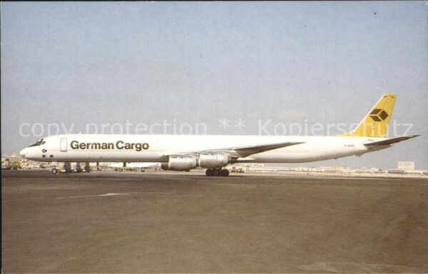 Flugzeuge Zivil German Cargo McDouglas DC-8-73AF D-ADUO