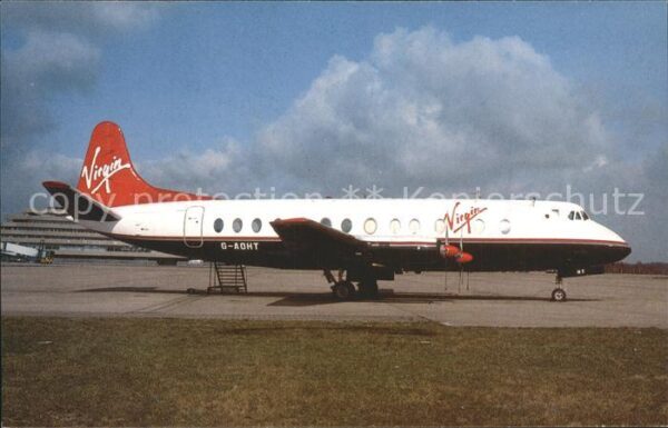 Flugzeuge Zivil Virgin Atlantic Vickers Viscount 802 G-