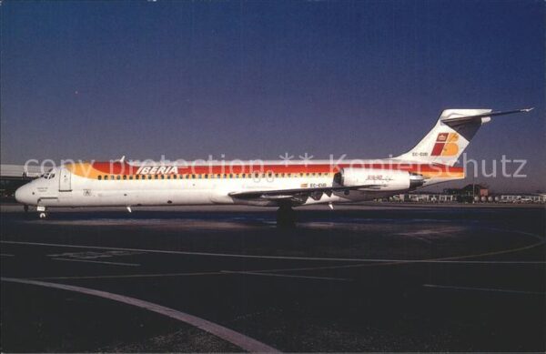 Flugzeuge Zivil Iberia McDonnell Douglas MD-87 EC-EUD c