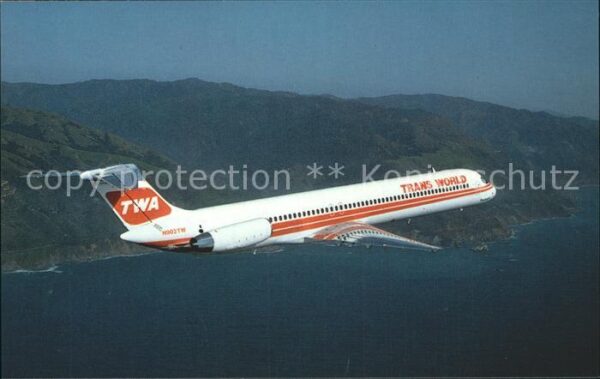 Flugzeuge Zivil TWA Trans World Airlines McDonnell Doug