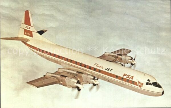 Flugzeuge Zivil PSA Pacific Southwest Airlines Lockheed