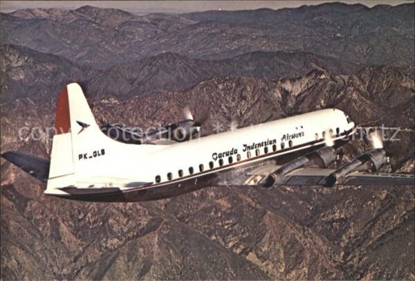 Flugzeuge Zivil Garuda Indonesian Airways Lockheed L-18