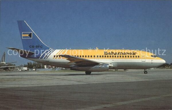 Flugzeuge Zivil Bahamasair Boeing 737-2L9 Advanced C6-B