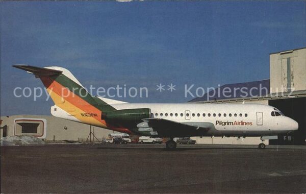 Flugzeuge Zivil Pilgrim Airlines Fokker F28-3000