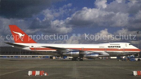 Flugzeuge Zivil Qantas Boeing 747-21AC PH-MCF c/n 24134