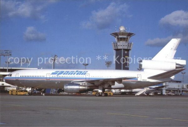 Flugzeuge Zivil Spantax DC-10-10 N52UA c/n 46905