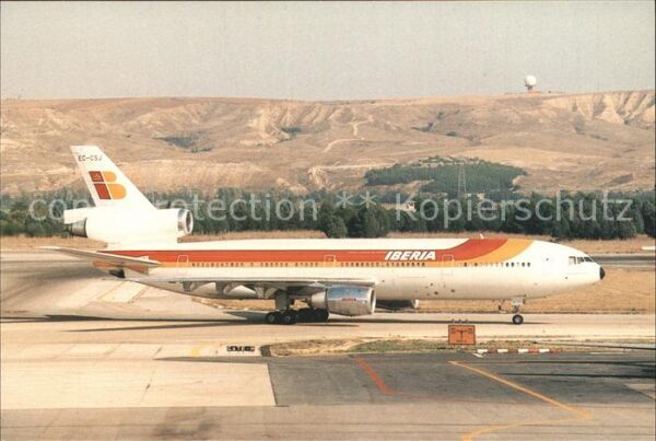 Flugzeuge Zivil Iberia DC10-30 EC-CSJ C/N 46922