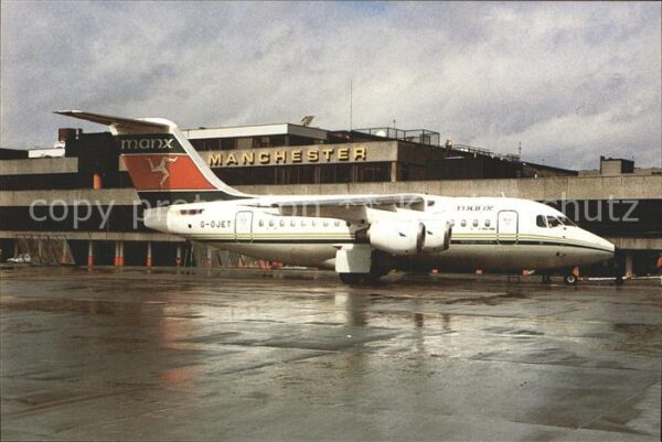 Flugzeuge Zivil Manx Airlines BAe 146 SRS 100 G-OJET C/