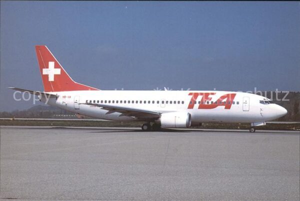 Flugzeuge Zivil TEA Boeing 737-3M8 HB-IIA c/n 24023