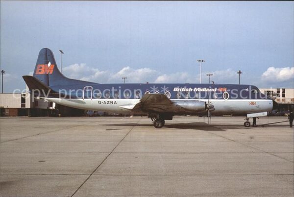 Flugzeuge Zivil British Midland Vickers 813 Viscount G-