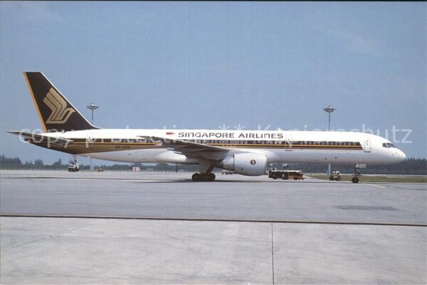 Flugzeuge Zivil Singapore Airlines Boeing 757-212 9V-SG