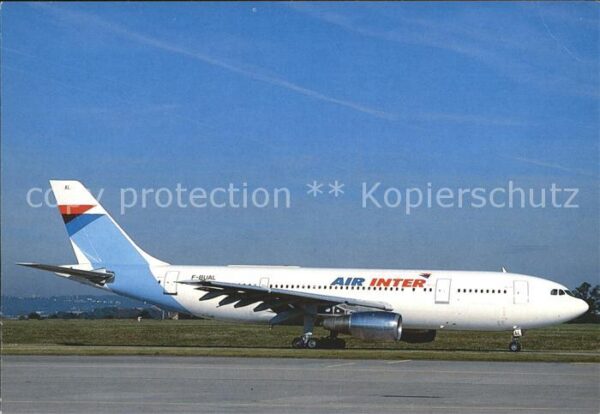 Flugzeuge Zivil Air Inter Airbus A-300-B2 F-BUAL