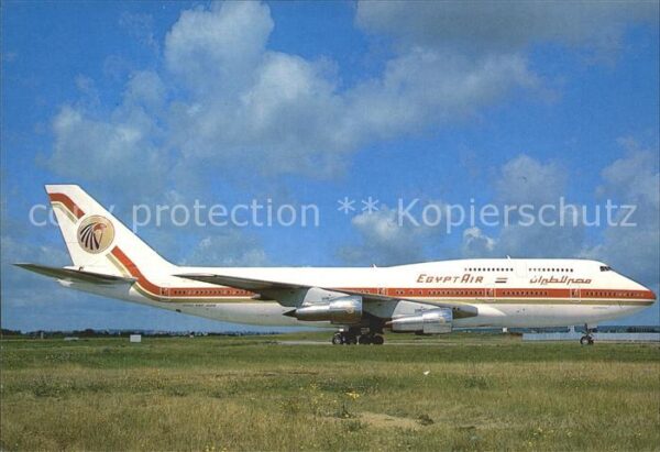 Flugzeuge Zivil Egyptair Boeing 747-300 SU-GAL