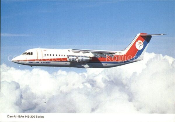 Flugzeuge Zivil Dan-Air BAe 146-300 Series
