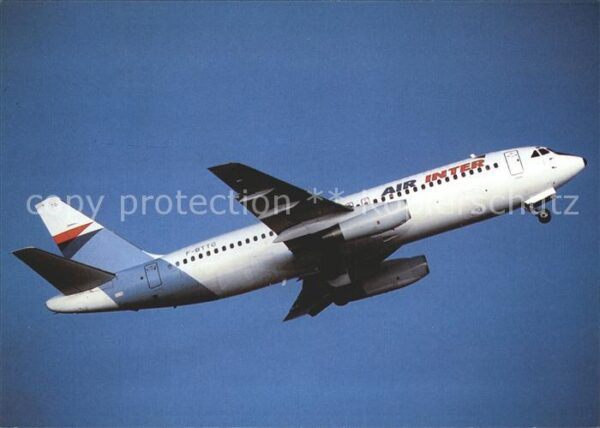 Flugzeuge Zivil Air Inter Dassault Mercure 100 F-BTTG c