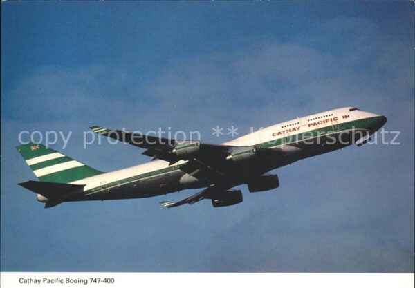 Flugzeuge Zivil Cathay Pacific Boeing 747-400