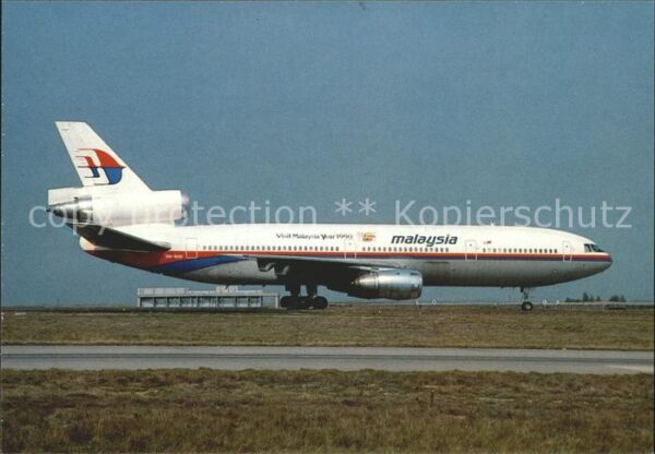 Flugzeuge Zivil Malaysia Airlines Douglas DC-10-30 9M-M