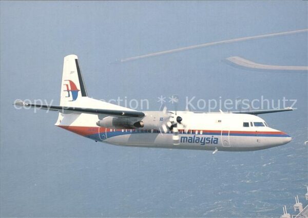 Flugzeuge Zivil Malaysia Airlines Fokker 50 9M-MGA
