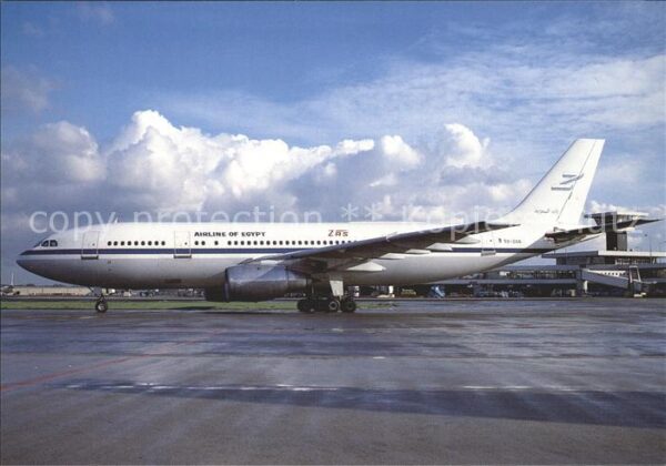 Flugzeuge Zivil Airline of Egypt Airbus 300B4-203 Zarka